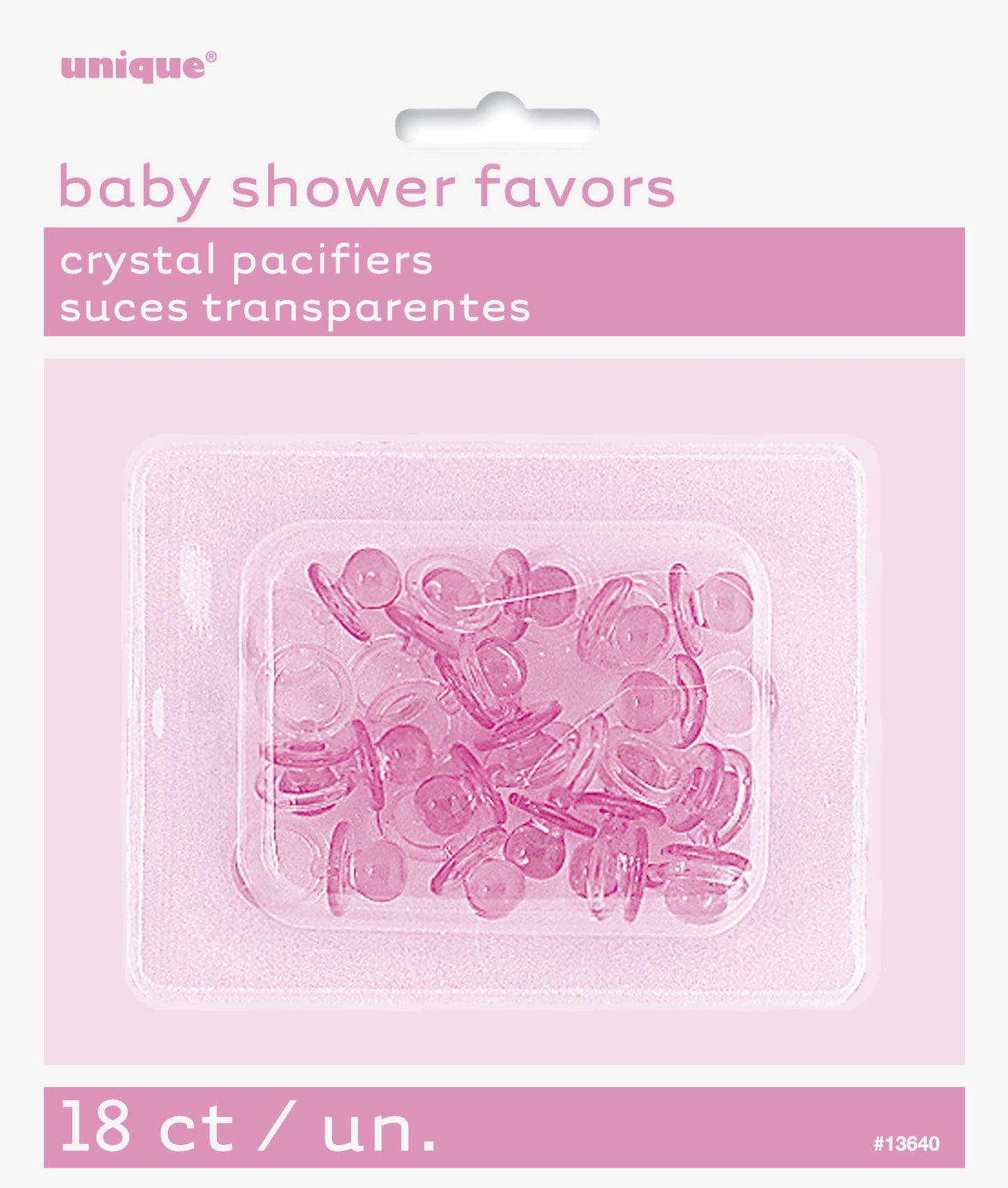 Pacifier Game - Pink 18ct