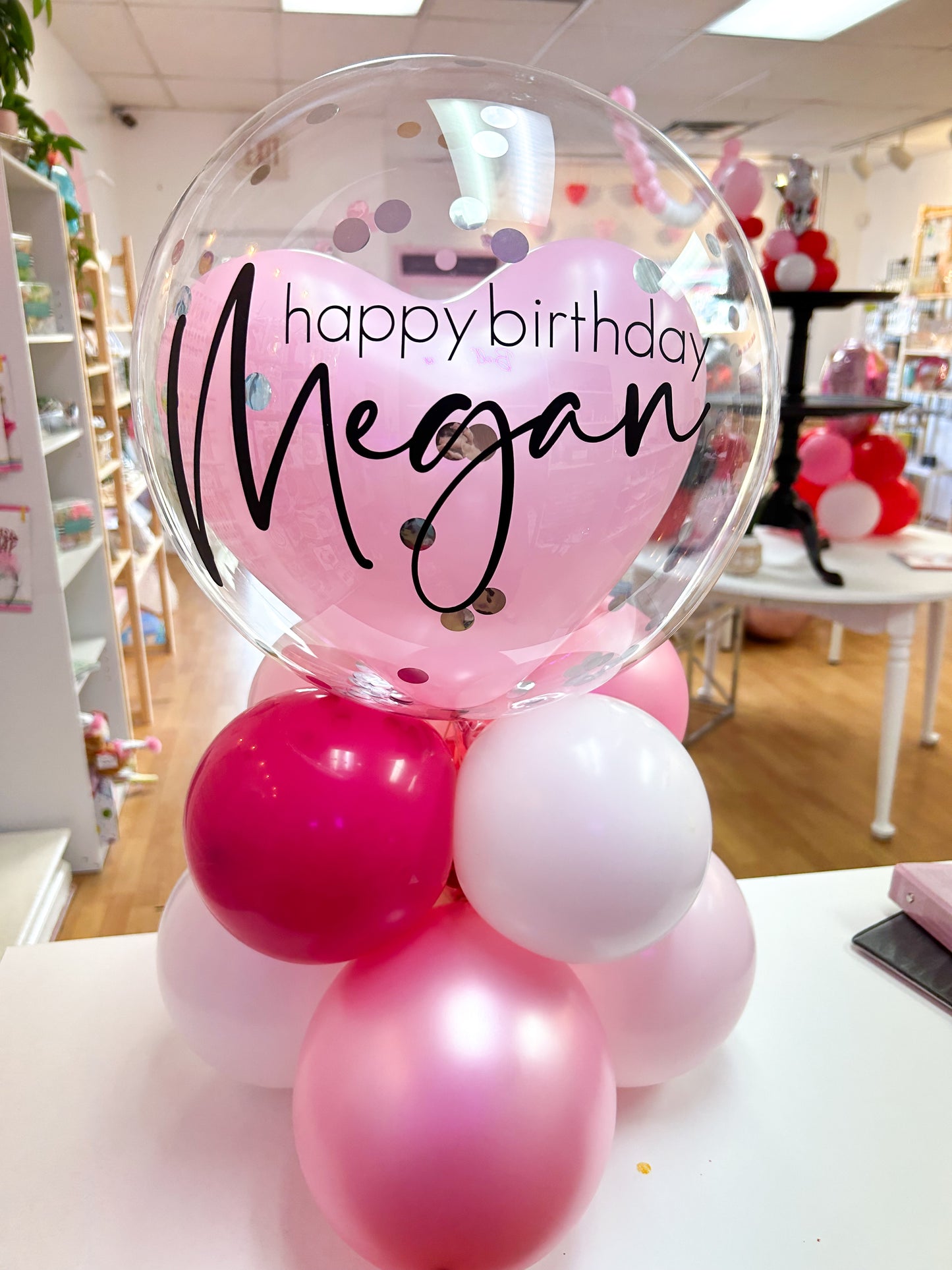 Modern Bobo Balloon Bouquet