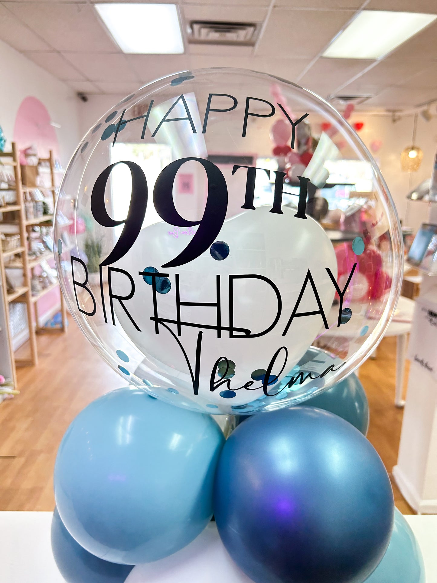 Modern Bobo Balloon Bouquet