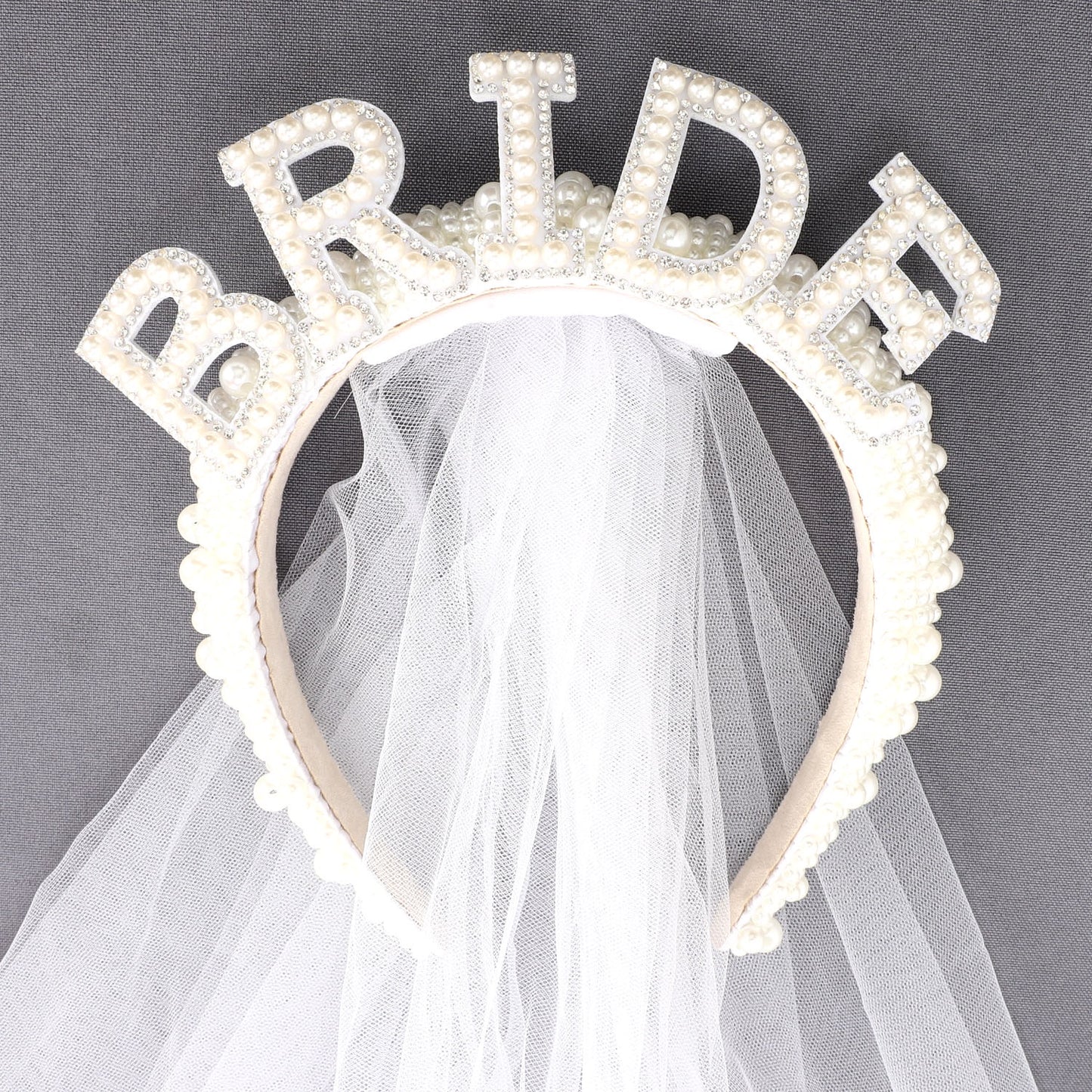 Bride Headband and Veil
