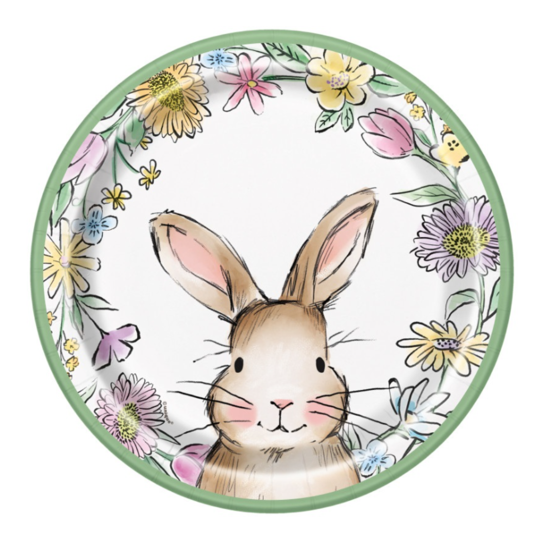 Easter Round Dinner Plates