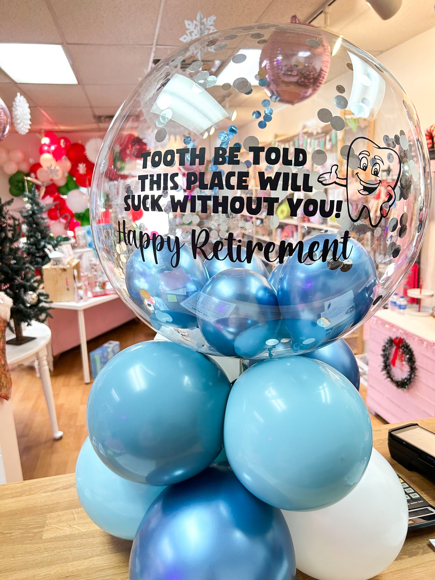 Modern Bobo Balloon Bouquet