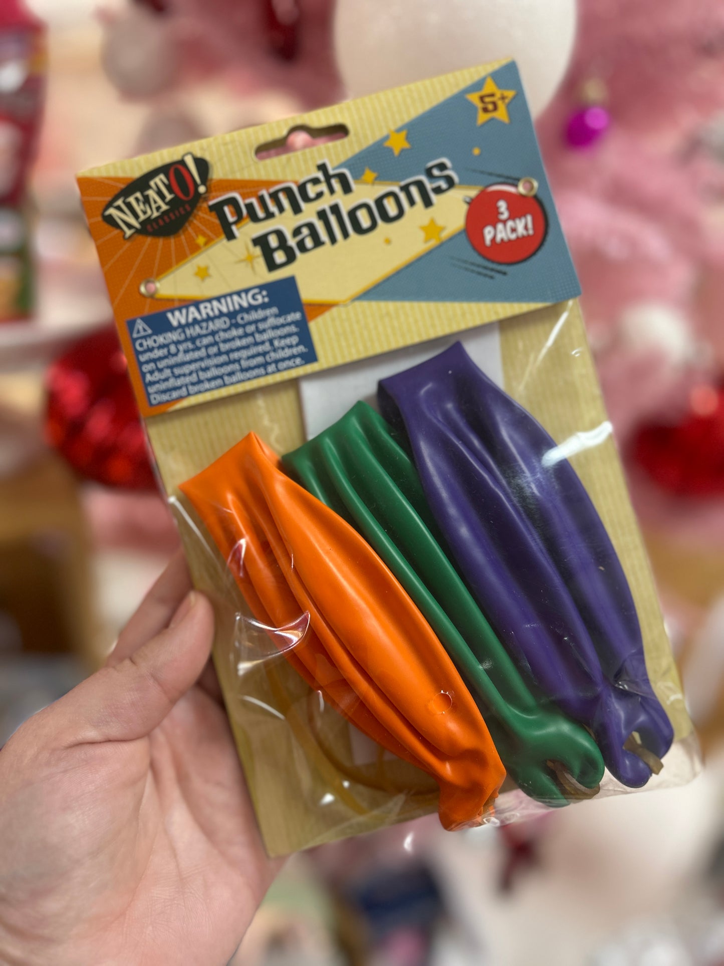 Punch Balloons - 3pk