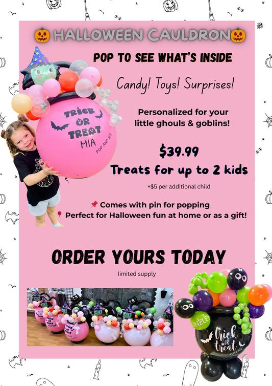 Trick or Treat (Pop to See) Balloon