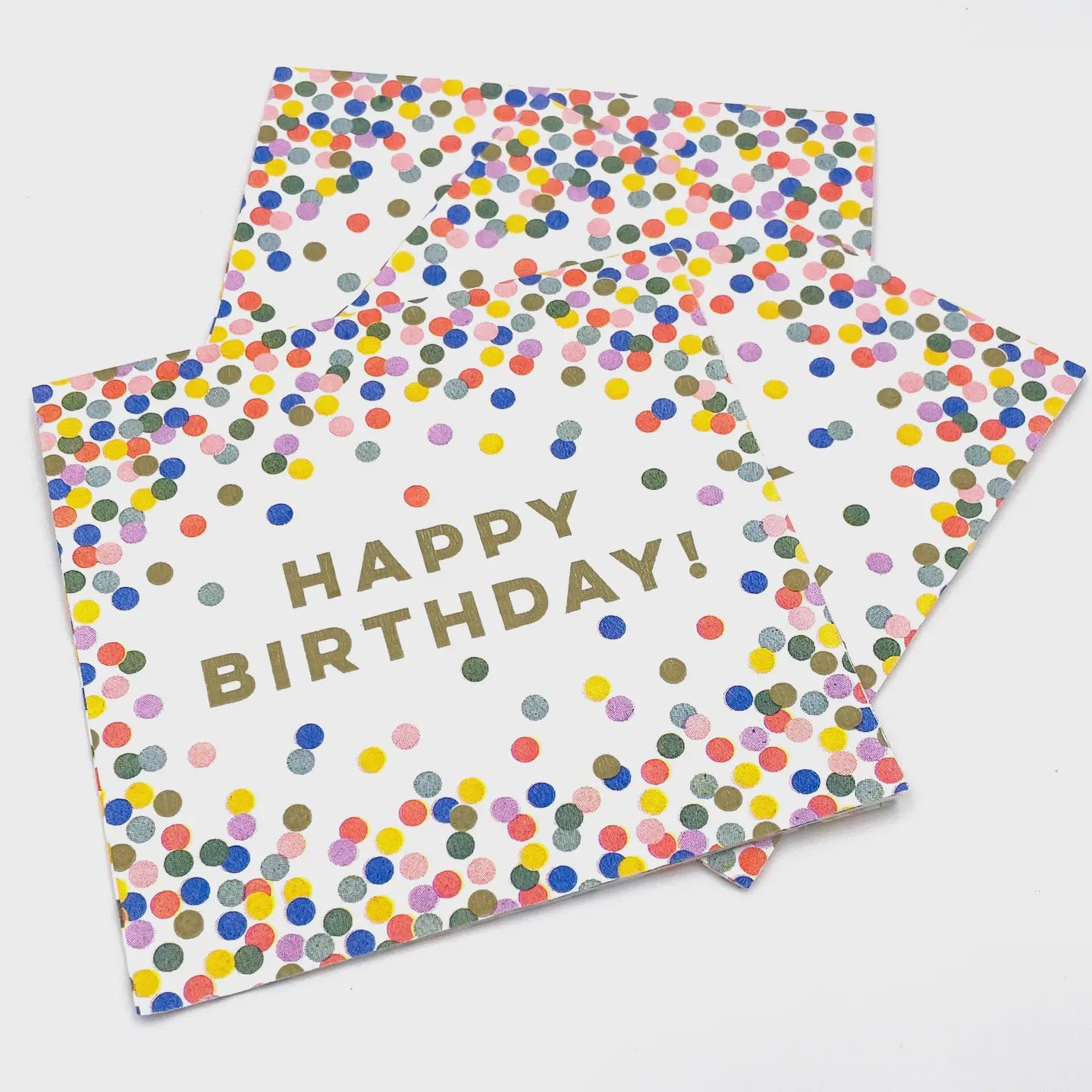 Happy Birthday Confetti Napkins 20ct