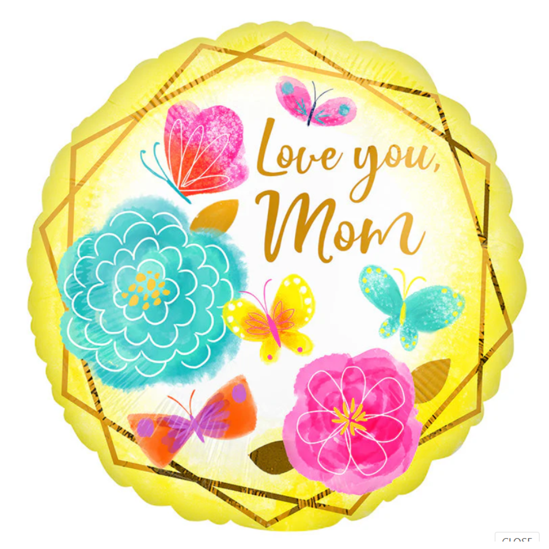 Foil Standard - Love You Mom