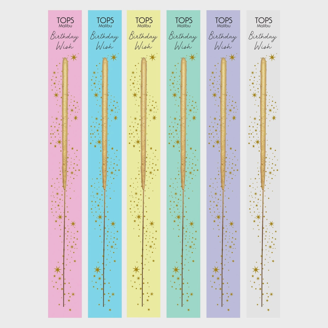 Single Wish Birthday Sparkler Candle