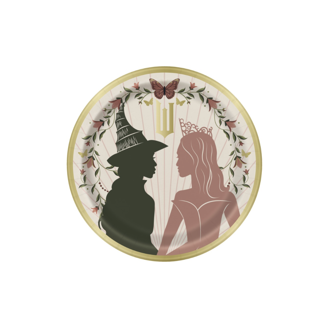 Wicked Themed Dessert Plates - 8pk