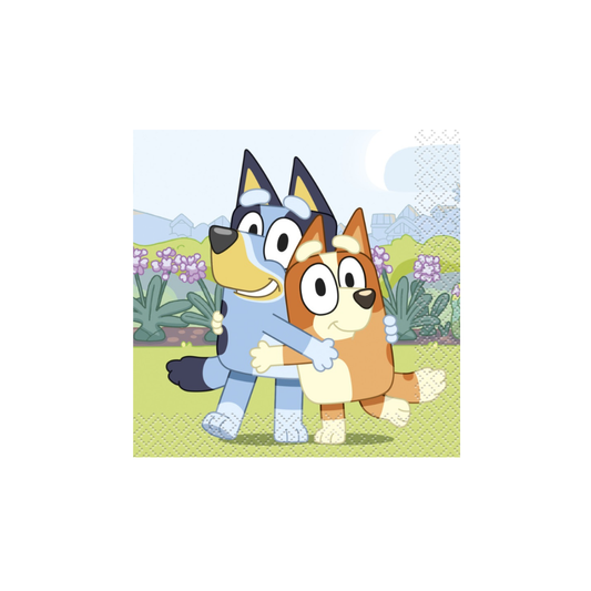 Bluey Themed Napkins - 16ct