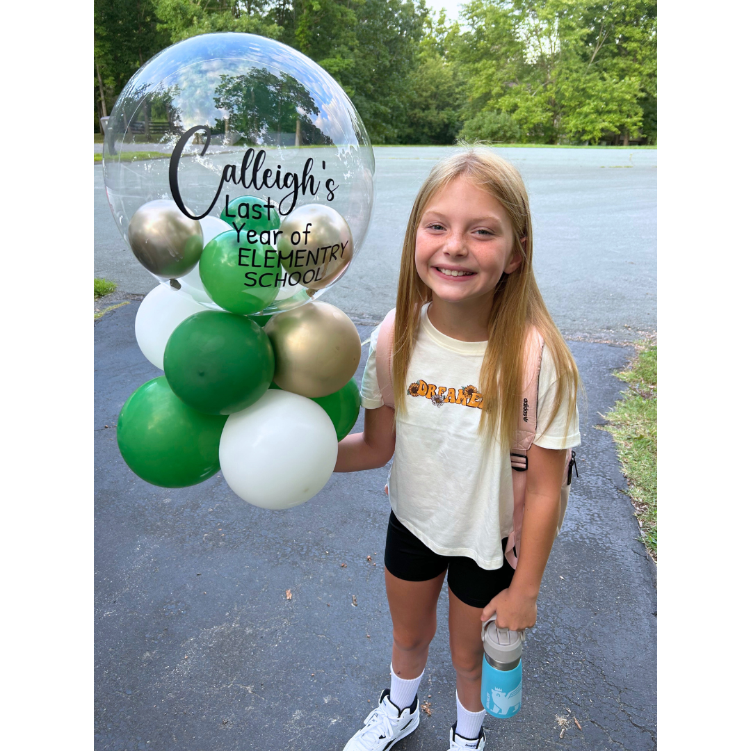 Back to School Photo Balloon