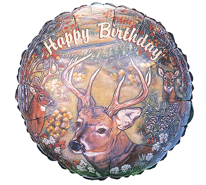 Standard Foil - Deer themed Birthday