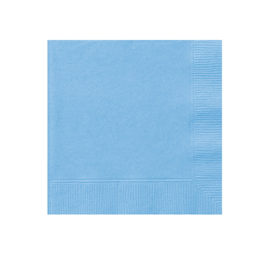 Powder Blue Cocktail Napkin 20ct