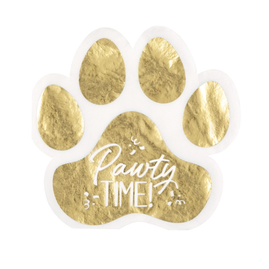 Pawty Time Napkins 16ct