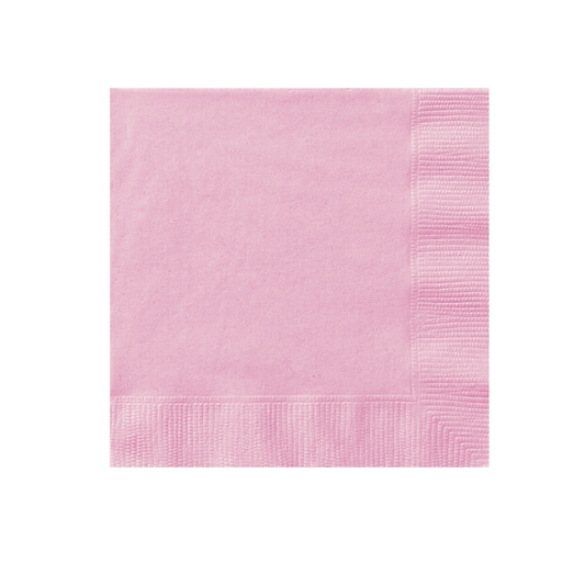 Lovely Pink Cocktail Napkin 20ct