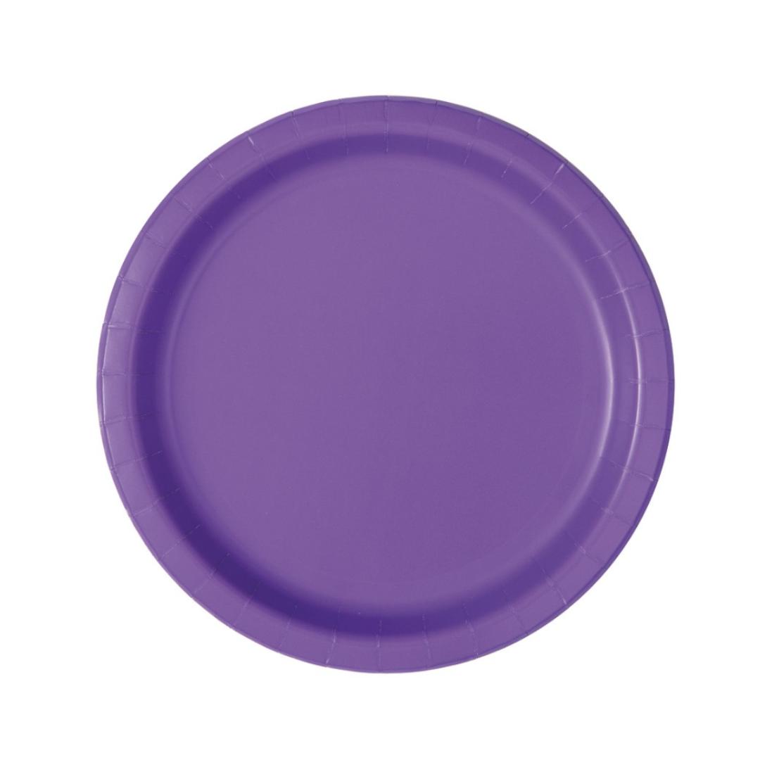Purple Dessert Plates