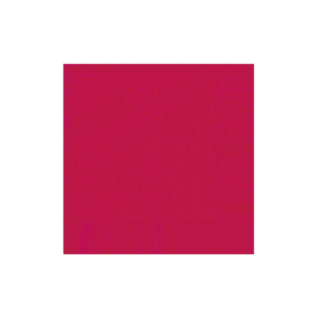 Red Cocktail Napkin 20ct