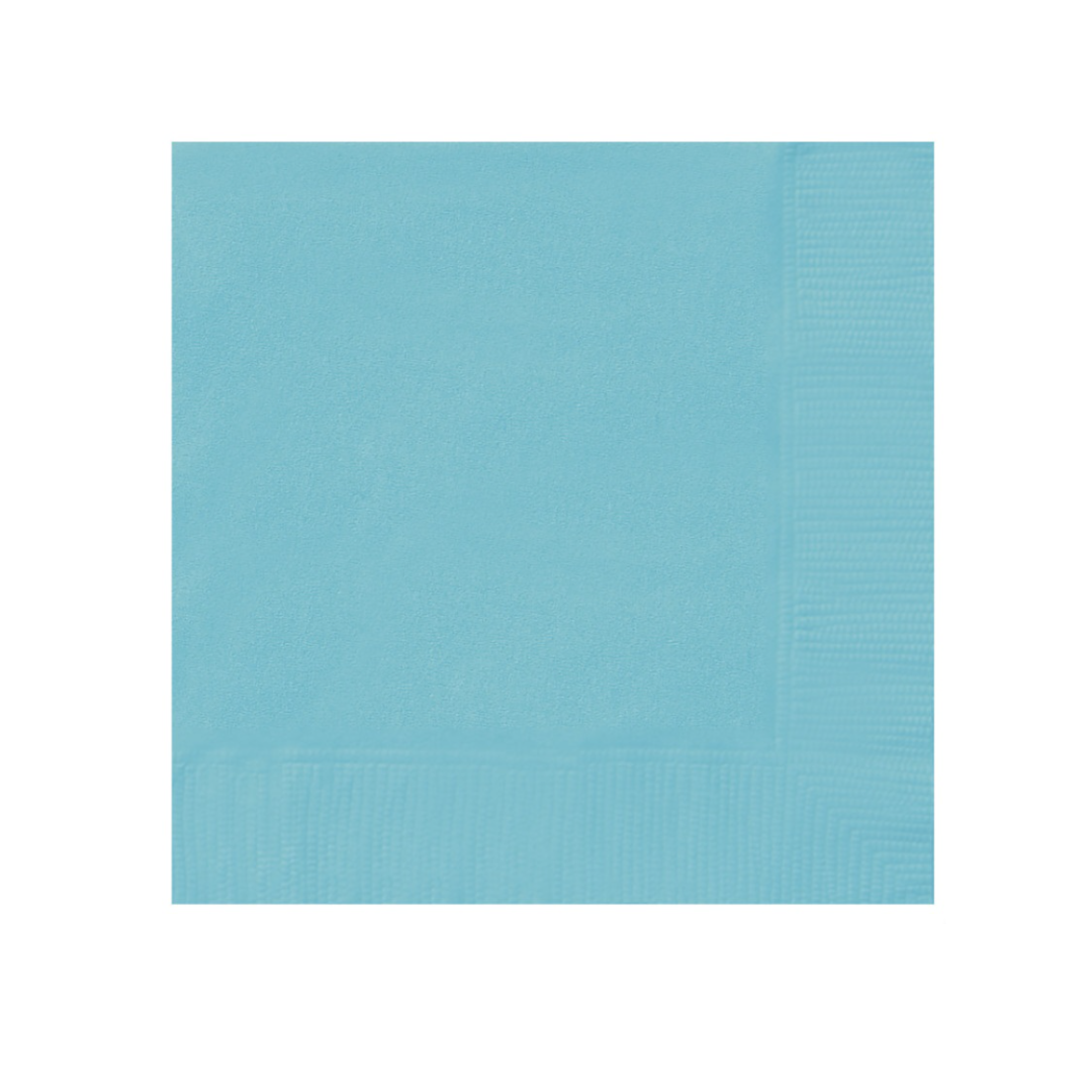 Teal Cocktail Napkin 20ct