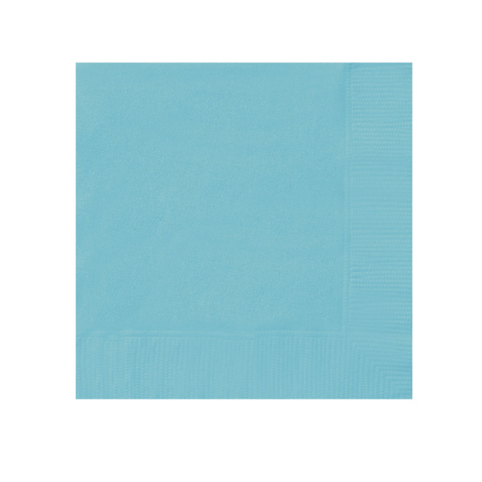 Teal Cocktail Napkin 20ct