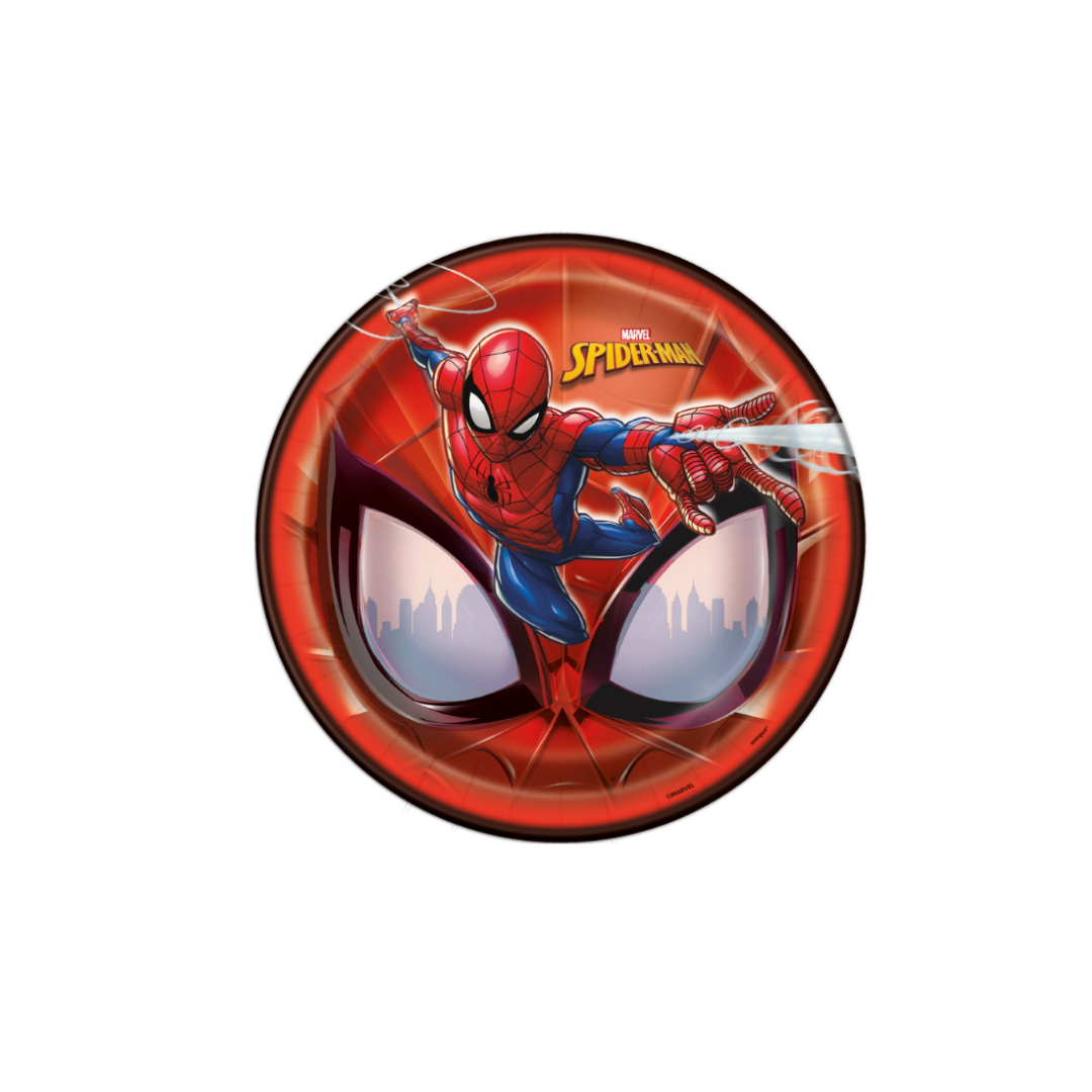 SpiderMan Dessert Plates - 8pk