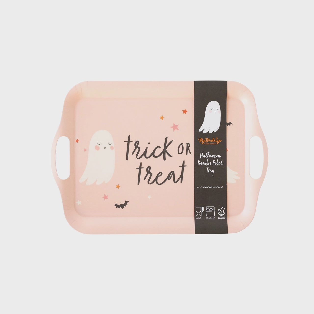 Trick or Treat Bamboo Tray
