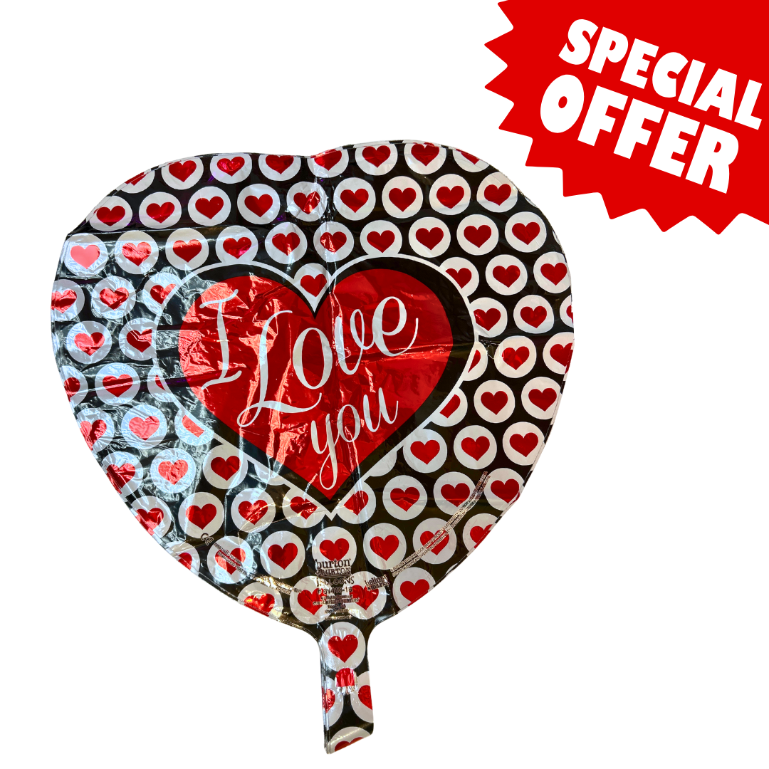 Black & Red I Love You (VDAY SPECIAL)