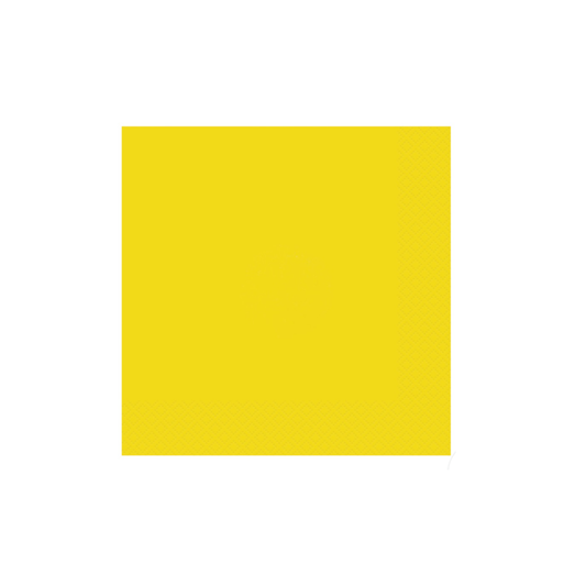 Yellow Cocktail Napkin 20ct