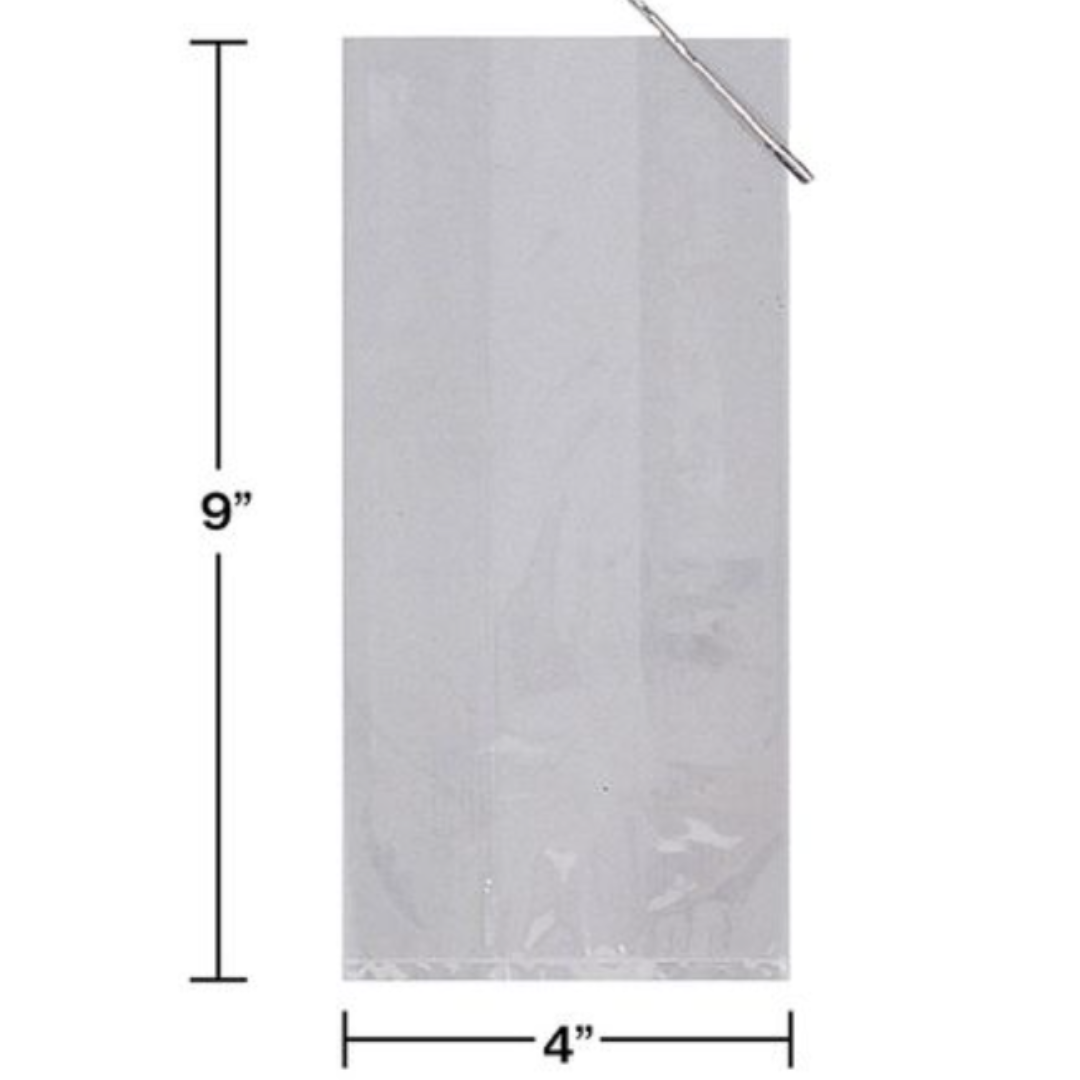 Cellophane Treat Bags -Clear