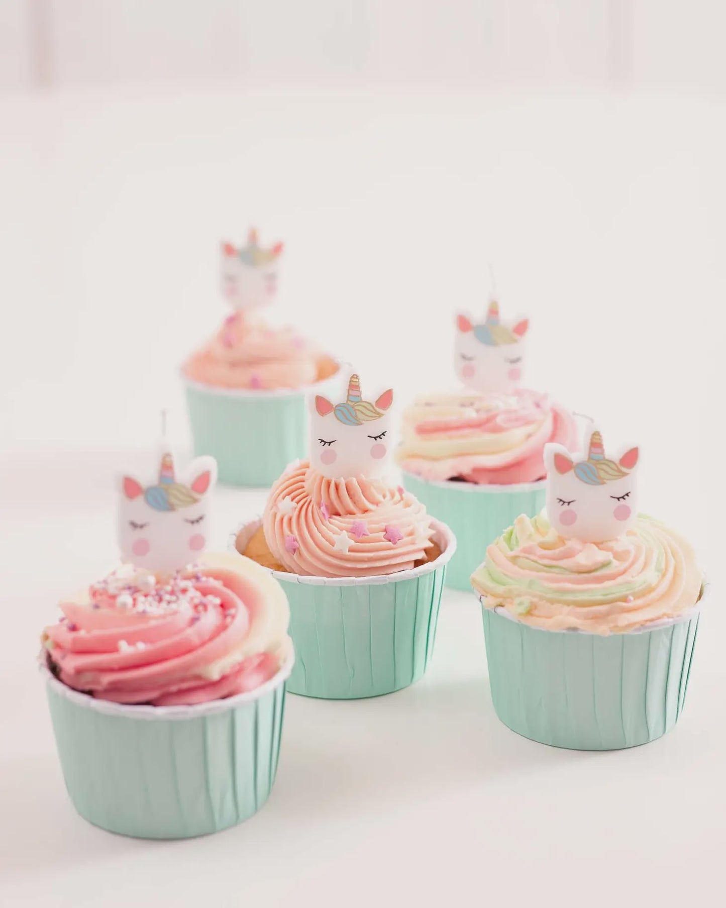Unicorn Candles 5pk