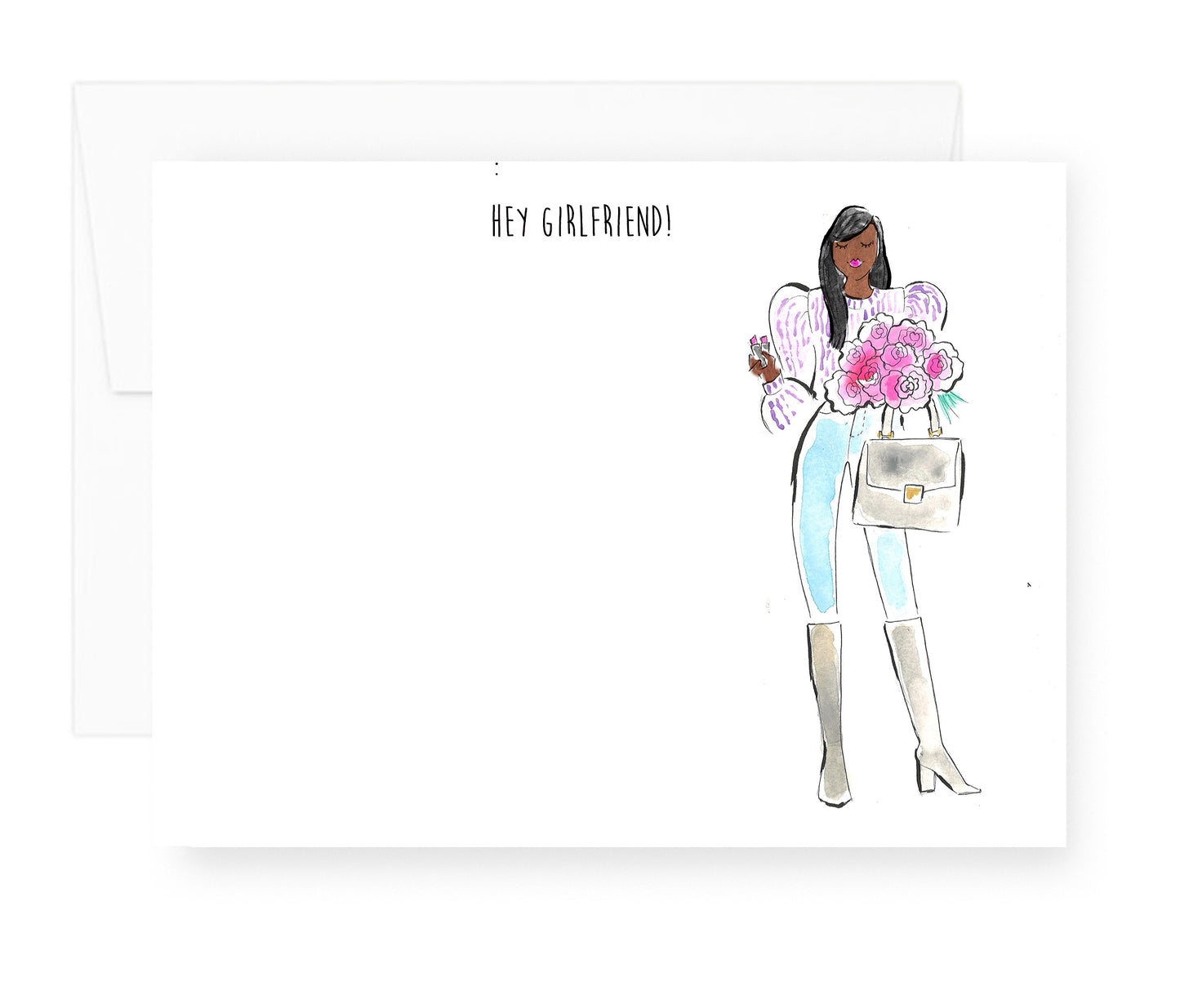 Hey Girlfriend! Stationary Set