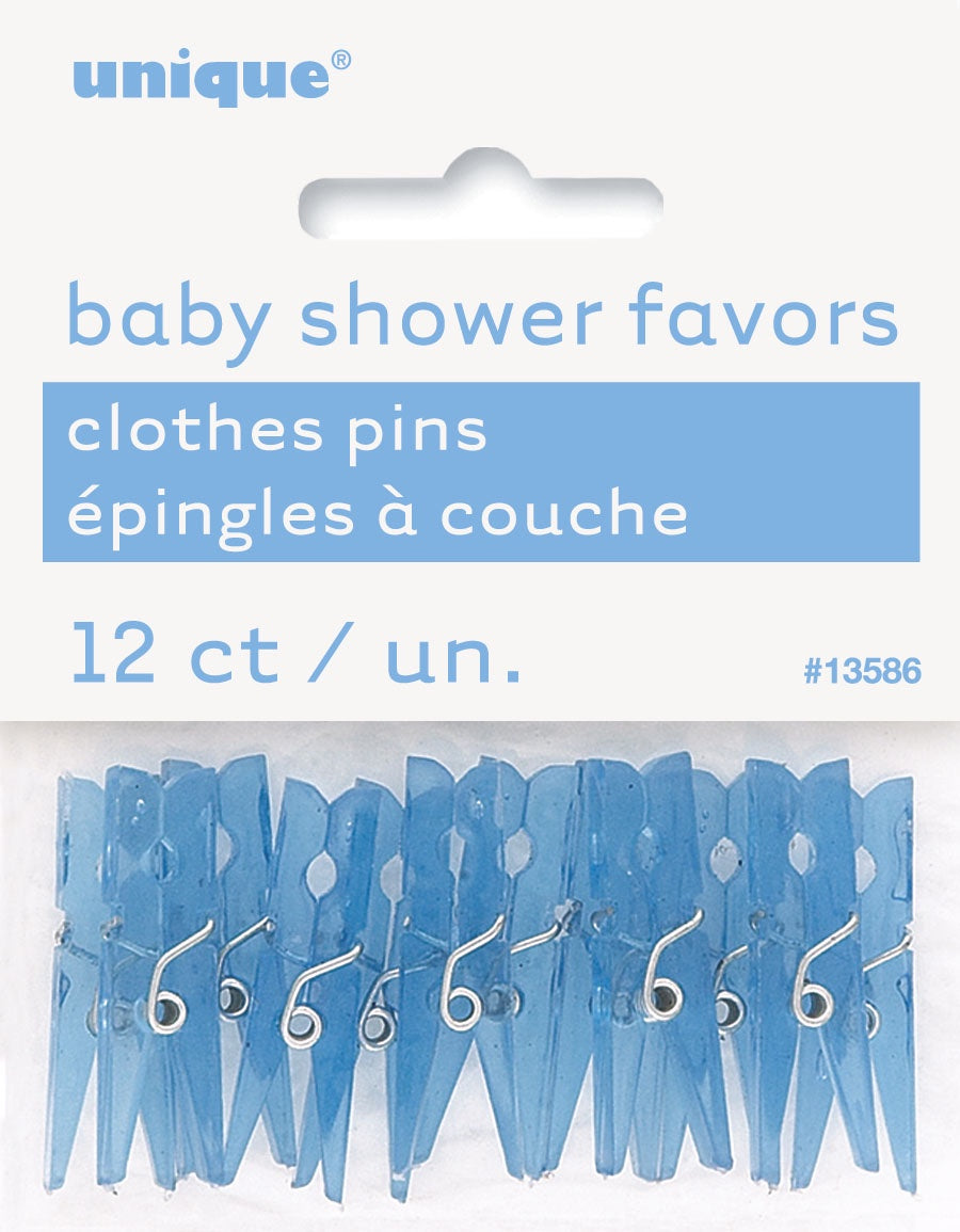 Clothespins Game - Blue 12ct