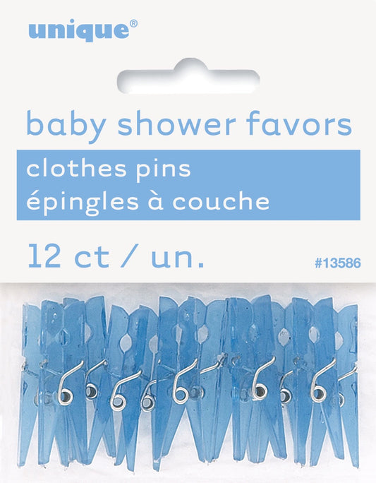 Clothespins Game - Blue 12ct