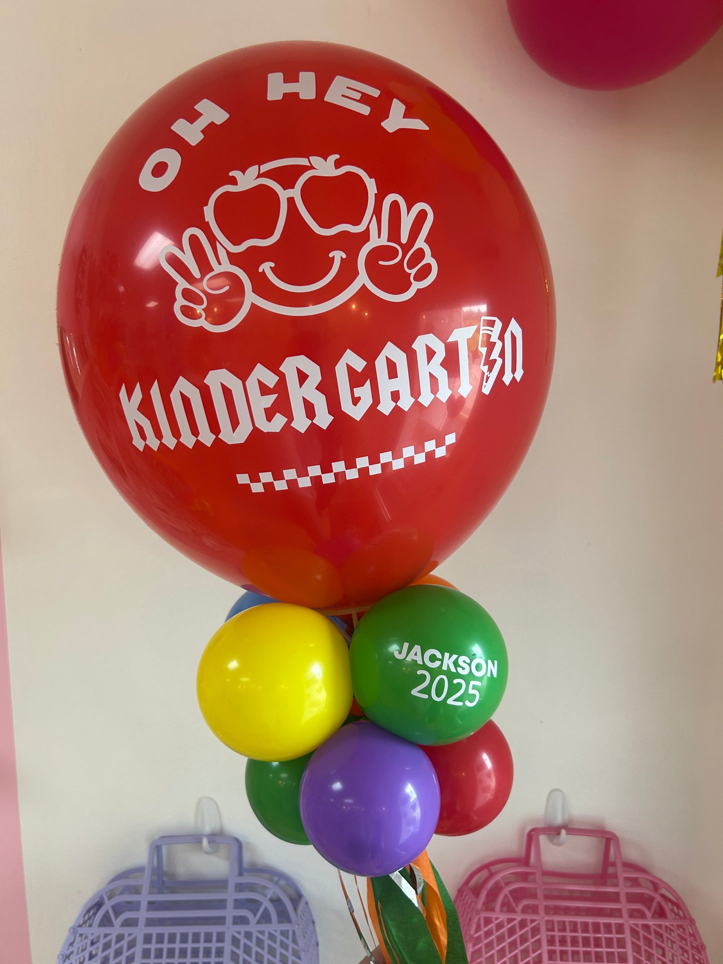 Back to School Balloon Wand
