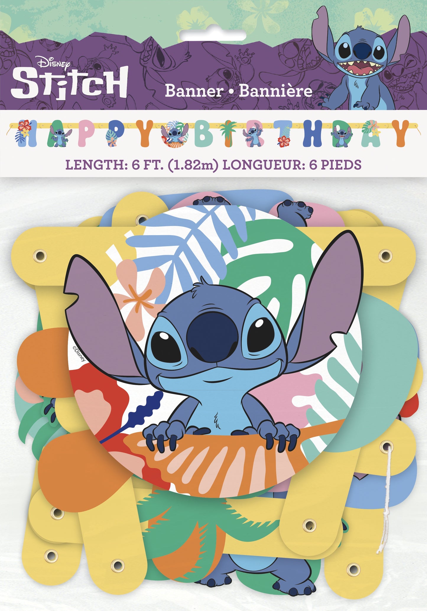 Stitch HBD Banner