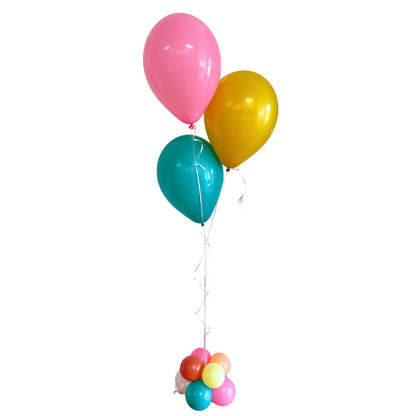 3 Balloon Helium Bouquet