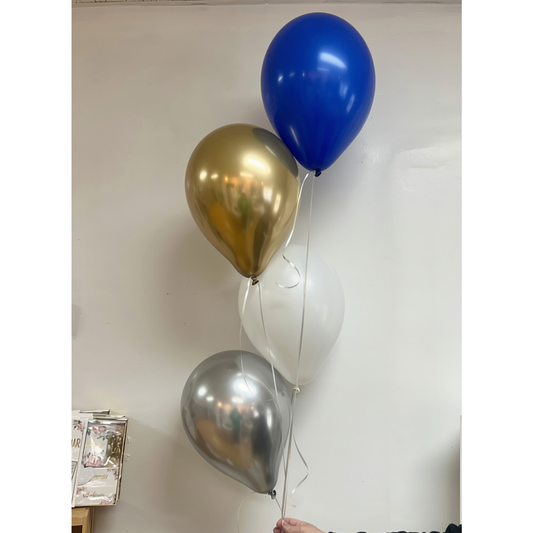 4 Balloon Helium Bouquet