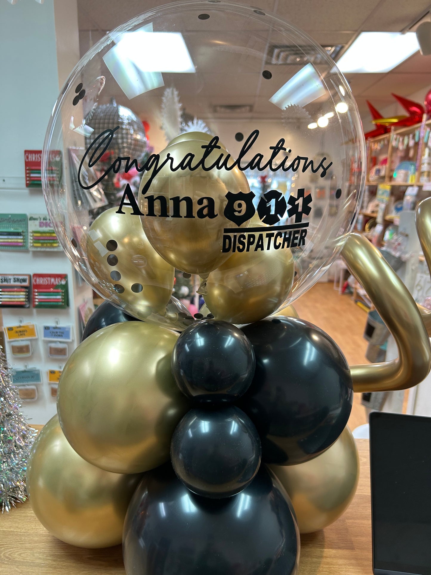Modern Bobo Balloon Bouquet