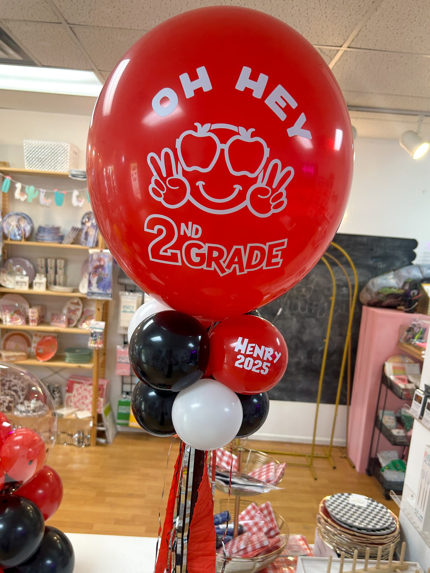 Back to School Balloon Wand