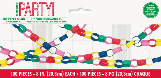 DIY Paper Chain Garland Kit