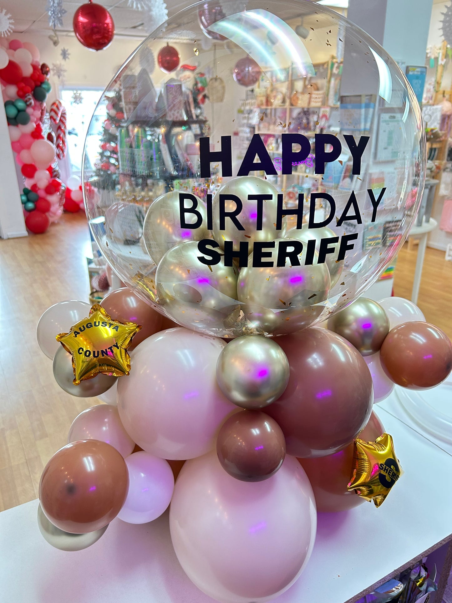 Modern Bobo Balloon Bouquet