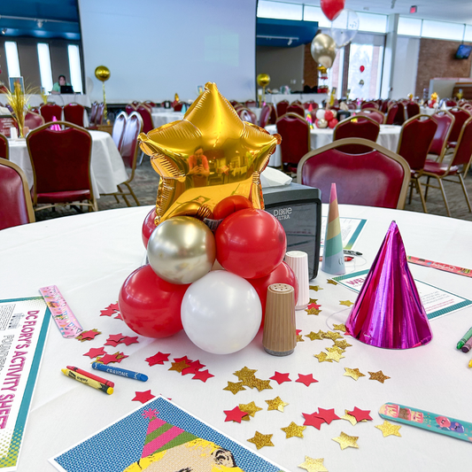 Centerpiece - Graduation Star Topper