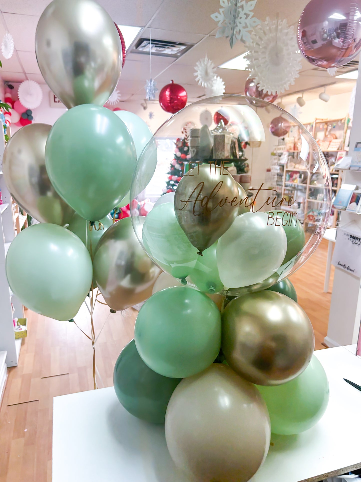 Modern Bobo Balloon Bouquet