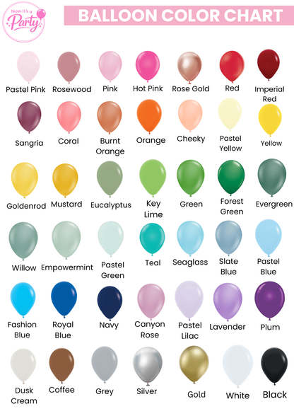 DIY Balloon Garland Kit (Choose Your Color(s) and Size)