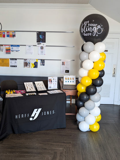 Spiral Balloon Column - Customized Topper