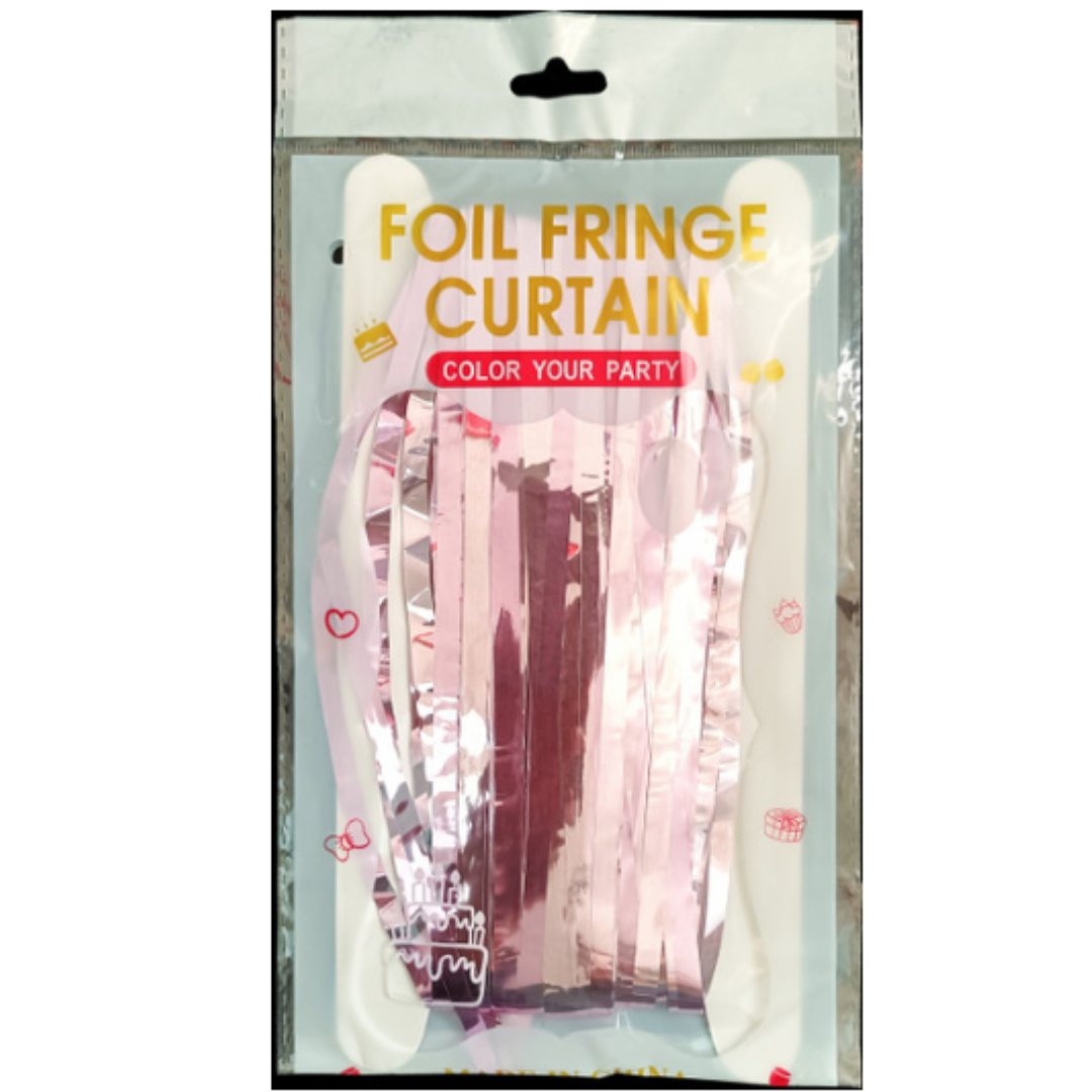 Foil Curtain - Light Pink 3x8