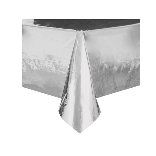 Silver Foil Tablecloth