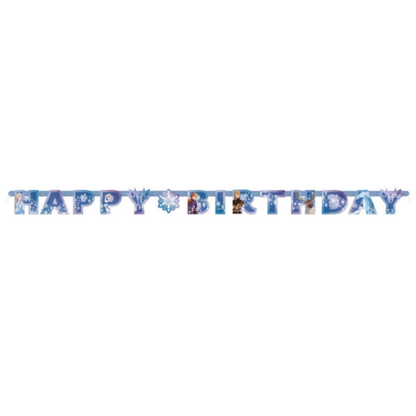 Frozen themed HBD banner