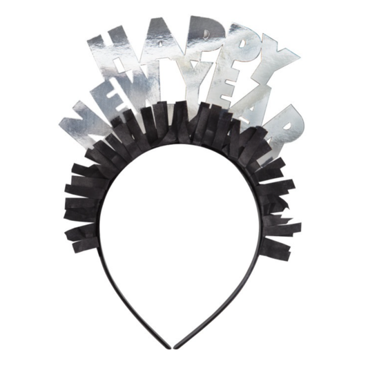 Happy New Year Headbands 4pk