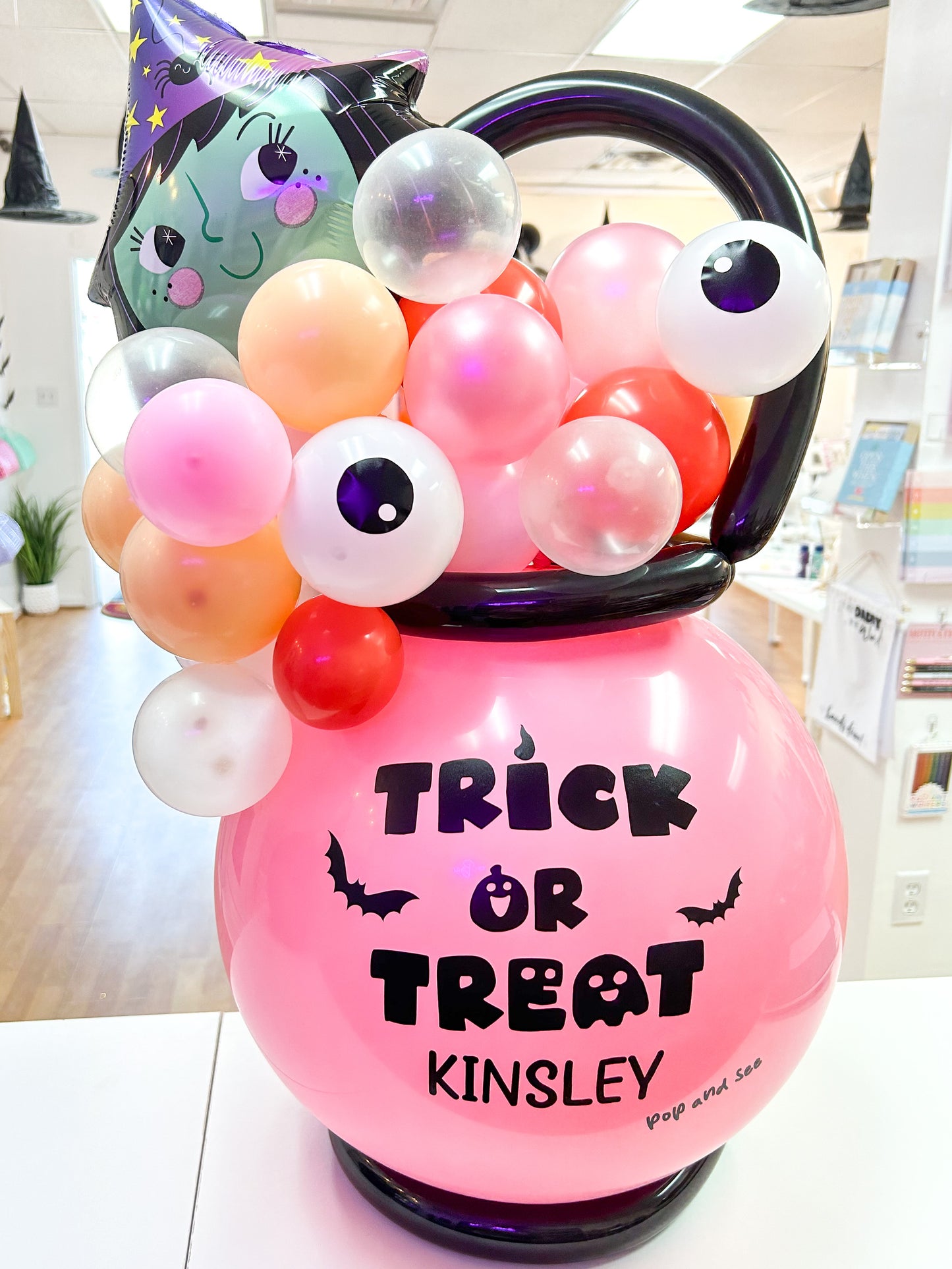 Trick or Treat (Pop to See) Balloon
