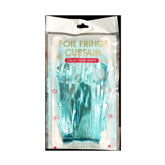 Foil Curtain - Light Blue 3x8