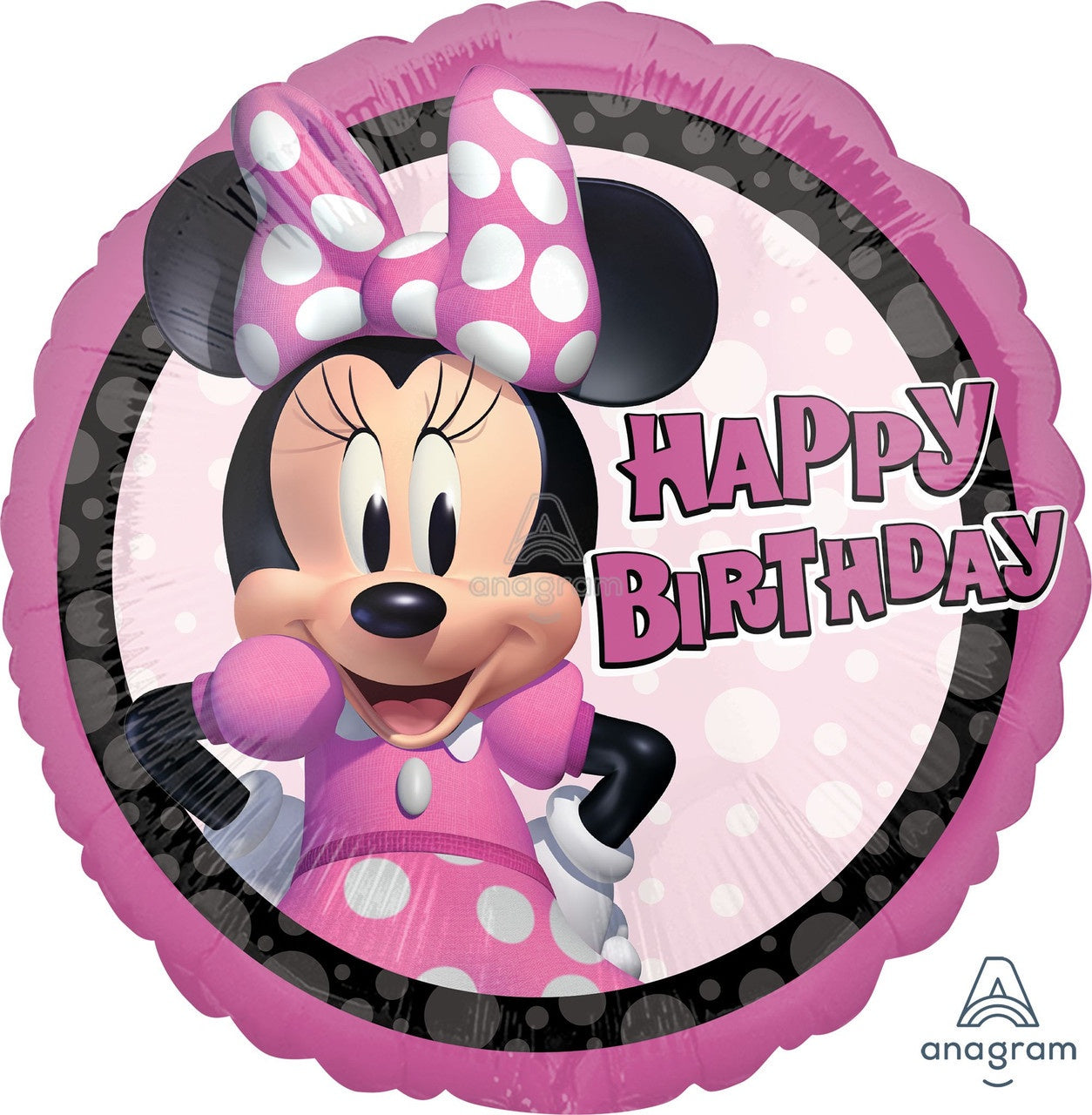 Foil Standard - Minnie Mouse HBD